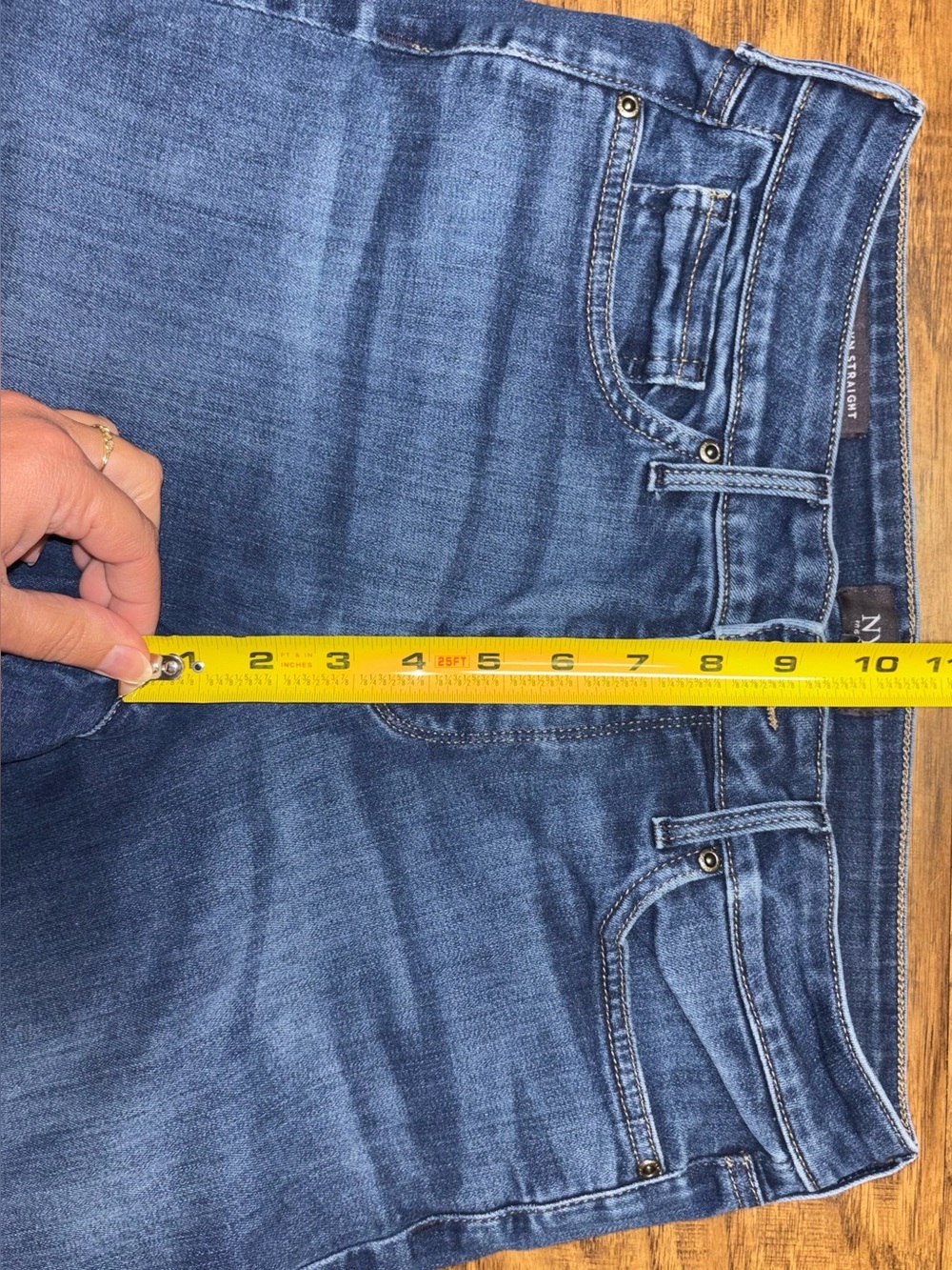 NYDJ Marilyn Straight Jeans Size 6 - Picture 8 of 12
